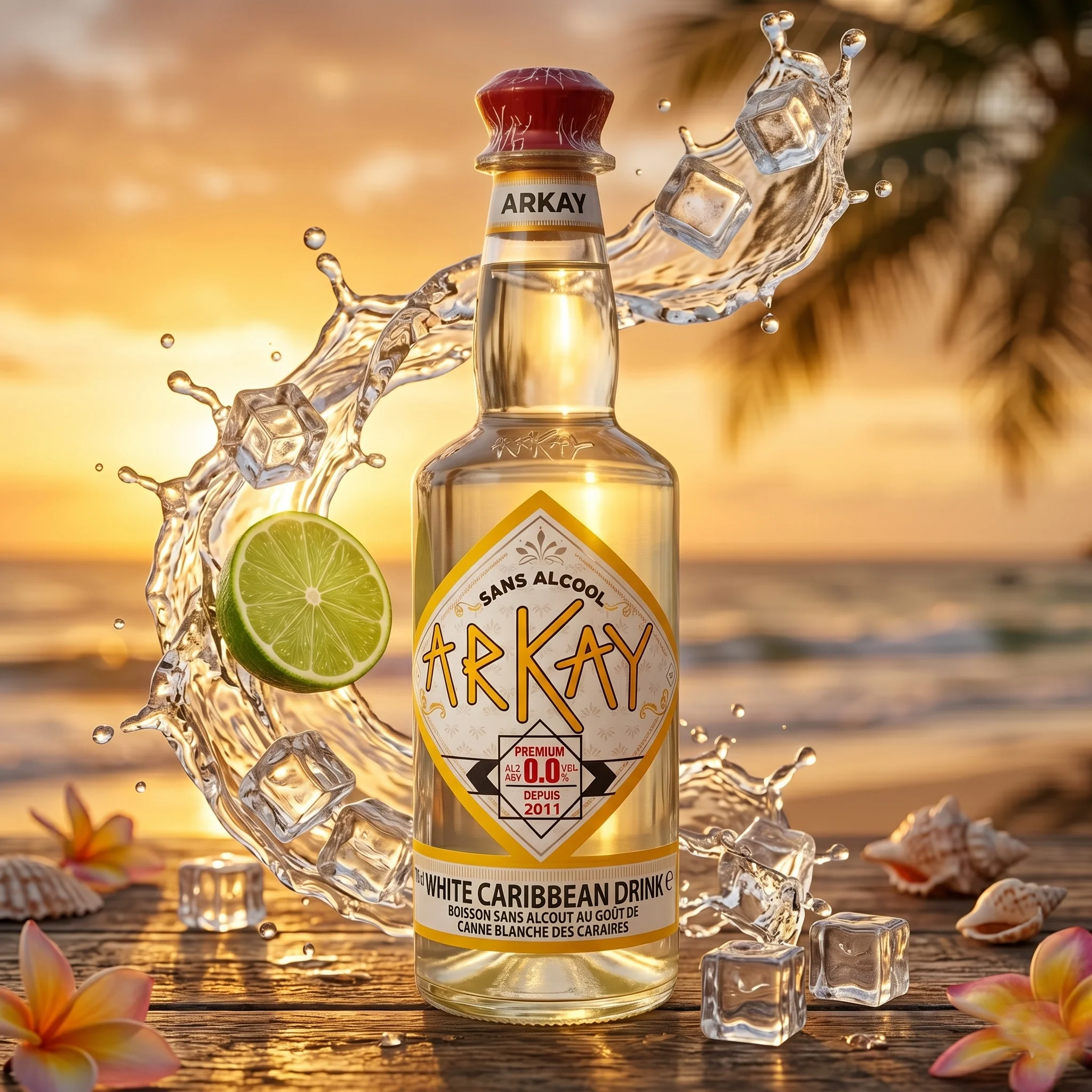 White Caribbean Drink